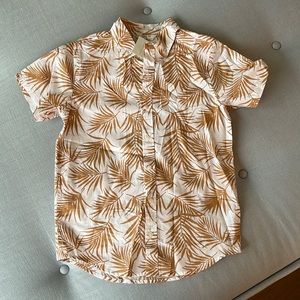 New Vineyard Vines x Rachel Zoe boys size 12 tropical button down